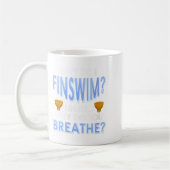 Mug Femmes Pourquoi Est-Ce Que Je Finswim Funny Humour (Gauche)