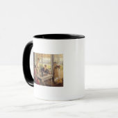Mug Femmes prenant le thé (Devant gauche)