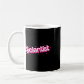Mug Femmes Rétro Rose Scientifique Professeur de Scien (Gauche)