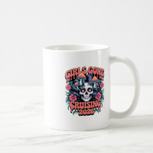 Mug Femmes Skull Skeleton 2026 Croisière Filles Parti