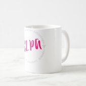 Mug Femmes SLPA Discours Langue Assistant G (Devant droit)