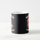 Mug Femmes sur les chantiers de construction en bottes (Centre)