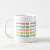 Mug Femmes sur mesure en médecine Rétro future infirmi (Gauche)