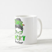 Mug Femmes Un Professeur Lucky Funny Jour de la Saint  (Devant droit)