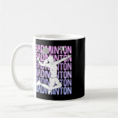 Mug Femmes Volants de badminton (Gauche)