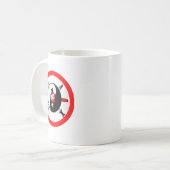 Mug Femmes Yin Yang Tai Chi Arts Martiaux Épée Et Fis (Devant gauche)