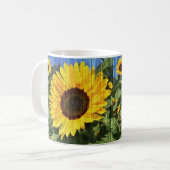 Mug Fence painted de Sunflowers (Devant gauche)