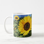 Mug Fence painted de Sunflowers (Gauche)