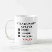 Mug Fencer d'état de la relation (Gauche)