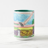 Mug Fenêtre cuisine irlandaise (Centre)