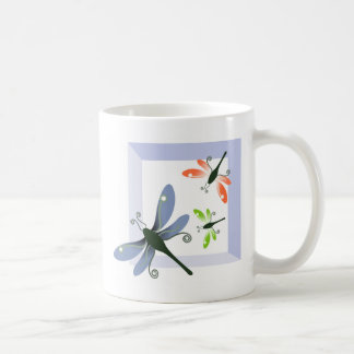 Mug fenêtre de libellule