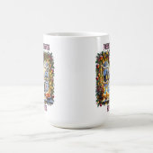 Mug Fenêtre De Noël Avec Décor De Vacances (Centre)