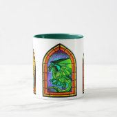 Mug Fenêtre en verre filé dragon Musique (Centre)