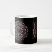 Mug Fenêtre rose de Notre Dame (Devant gauche)