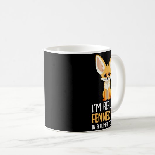 Mug Fennec Fox Costume Girls Fox (Devant droit)