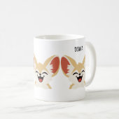 Mug Fennec Fox Mug, Funny Fennec Fox Don (Devant droit)