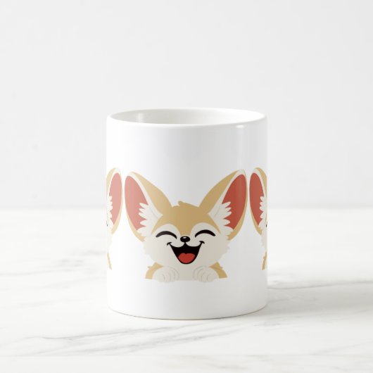 Mug Fennec Fox Mug, Funny Fennec Fox Don (Centre)