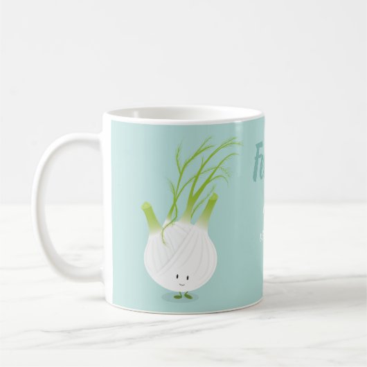 Mug Fennel Tout Favorise Bleu Blanc Cuisine (Gauche)