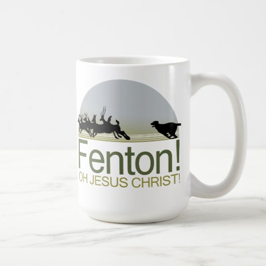Mug Fenton ! le chien qui chasse le cerf à Richmond Pa (Droite)