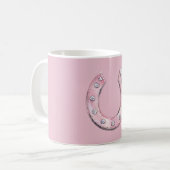 Mug Fer à cheval de bijoux roses (Devant gauche)