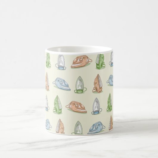 Mug Fer à repasser Lave-linge patten (Centre)