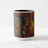 Mug Fer à Tiger en rouge, jaune, bleu (Centre)