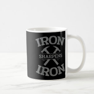 Mug Fer Aiguise Fer Proverbes 27_17 Gym Entraînement H