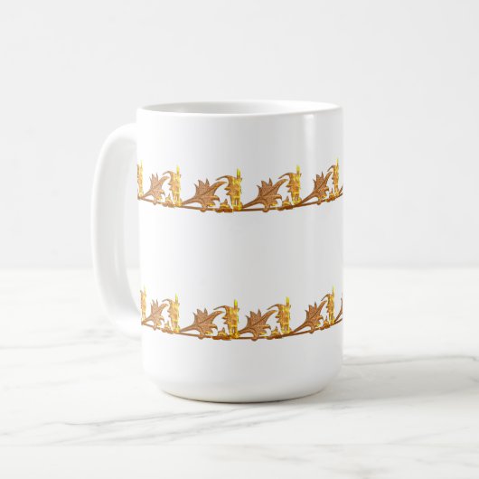 Mug - Fer d'angle doré (Devant gauche)