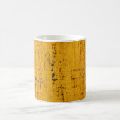 Mug Fer rouillé, Arrière - plan de texture métallique. (Centre)
