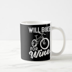 Mug Fera du vélo pour du vin Amateurs de cyclisme drôl