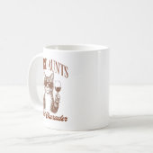 Mug Feral Aunt Cat Lover Cat Auntie Weird Aunts Build  (Devant gauche)