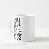 Mug Feral But Festive, Overstimulated But Festive  (Devant gauche)