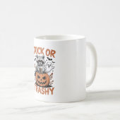 Mug Feral Halloween Trick ou Trashy (Devant droit)