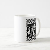 Mug Feral Mama Funny Family Gift de quelqu'un (Devant droit)