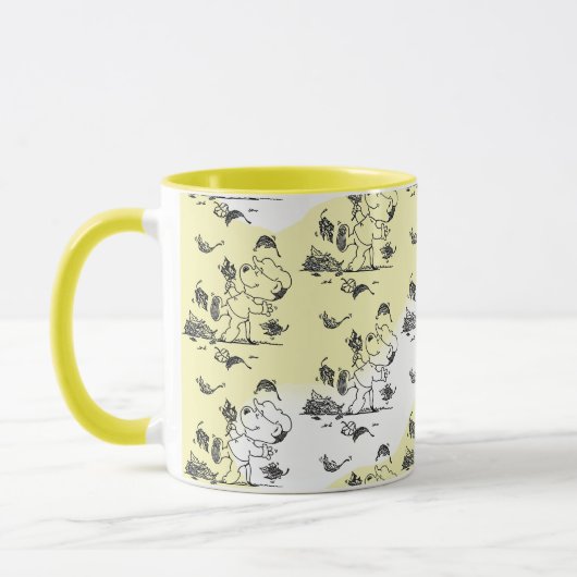 Mug Ferald Parmi Les Feuilles D'Automne (Gauche)