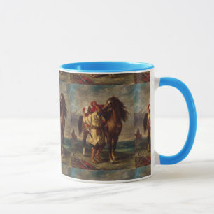 Mug Ferdinand Delacroix Arab Saddle Son Cheval