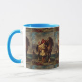 Mug Ferdinand Delacroix Arab Saddle Son Cheval (Gauche)