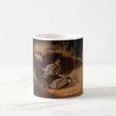 Mug Ferdinand von Wright - Grand Tétras se vautrant (Centre)