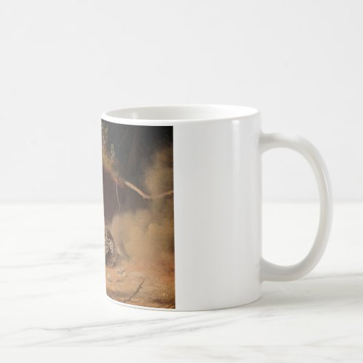 Mug Ferdinand von Wright - Grand Tétras se vautrant (Droite)