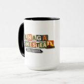 Mug Fermage moderne, chaos à l'ancienne -  (Devant gauche)