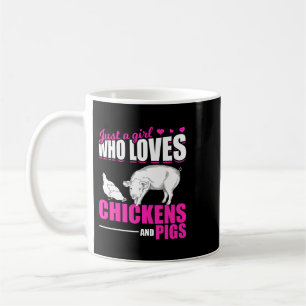 Mug Ferme Amoureux des animaux Filles Agricultrice Fem