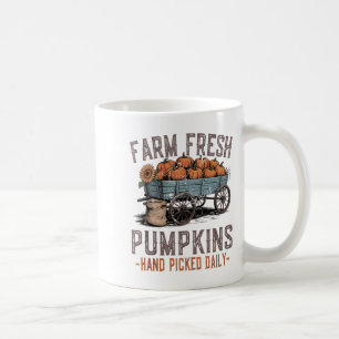 Mug Ferme Chemises Citrouilles fraîches Agriculteurs H