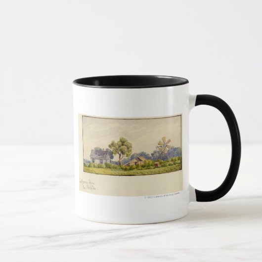 Mug Ferme de la Californie, près de Stockton (Droite)
