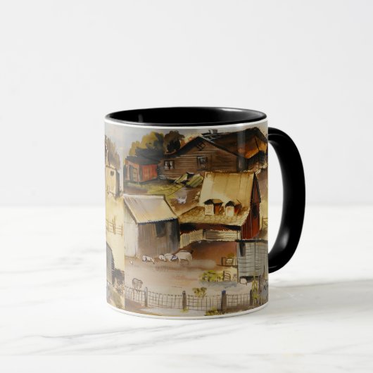 Mug Ferme de l'Iowa Ruth Ziegler (Devant droit)