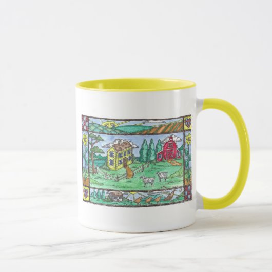 Mug Ferme de tournesol (Droite)