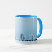 Mug Ferme d'hiver (Devant droit)