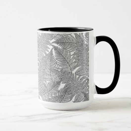 Mug Ferme en noir et blanc (Droite)