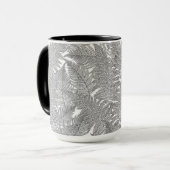 Mug Ferme en noir et blanc (Devant gauche)