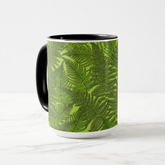 Mug Ferme en vert (Devant gauche)