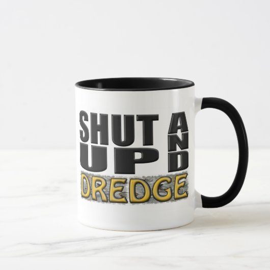 Mug "FERMÉ ET DRAGUE" (dragueur) (Droite)